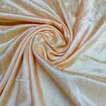 Buy-Light-Orange-Solid-Raw-Silk-Fabric.