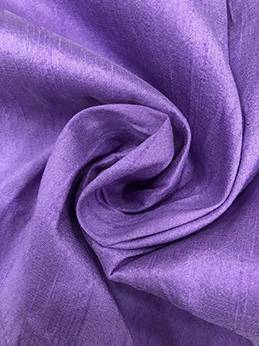 Lavender Plain Bangalore Raw Silk Fabric