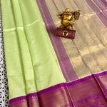 Mangalagiri Tissue Pattu Saree-1