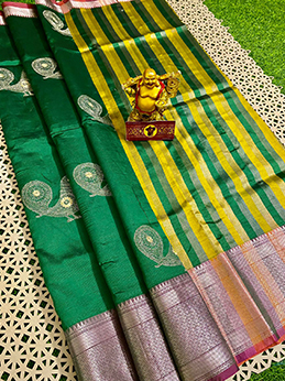 Mangalagiri Tissue Pattu Saree