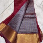 Pure Cotton Silk Mangalagiri Saree With Running Blouse